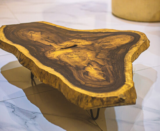Environmentally-friendly sustainable furniture.