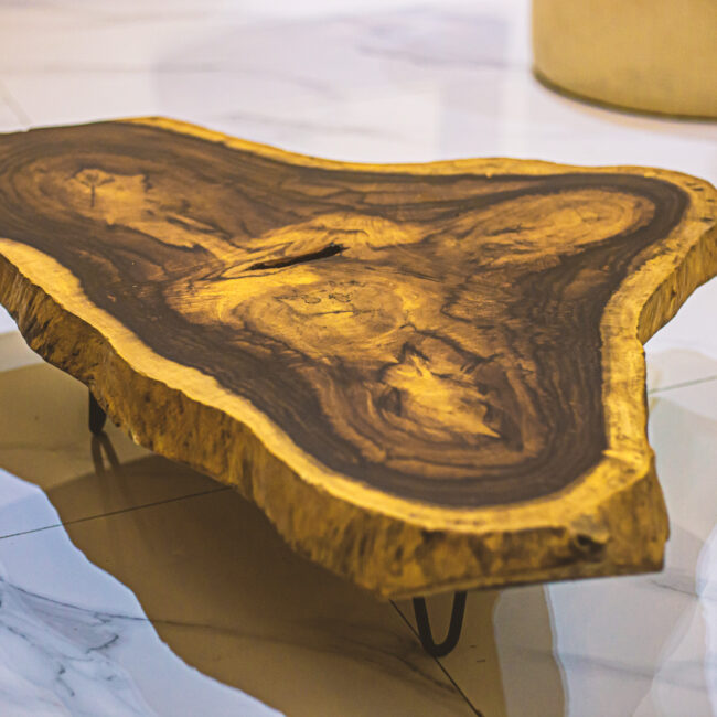 Environmentally-friendly sustainable furniture.